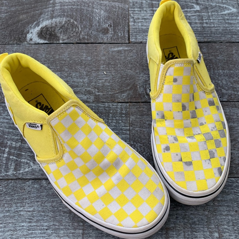 Vans Classic Slip On Checkered Sneakers